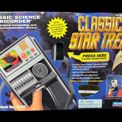 Star Trek Classic Science Tricorder Toy