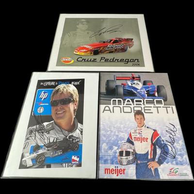 Autographed Indy Car Driver Assortment