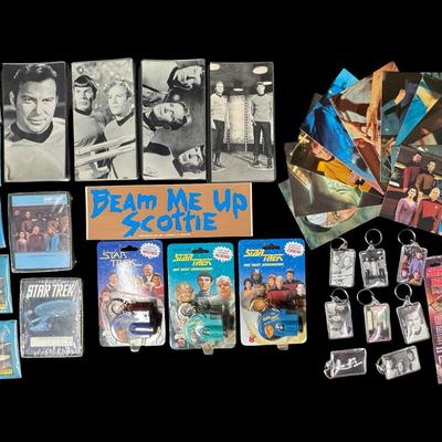 Vintage Star Trek Assortment Including a Fisher Space Pen