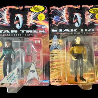 Star Trek Generations 4 1/2 Inch Action Figure Assortment