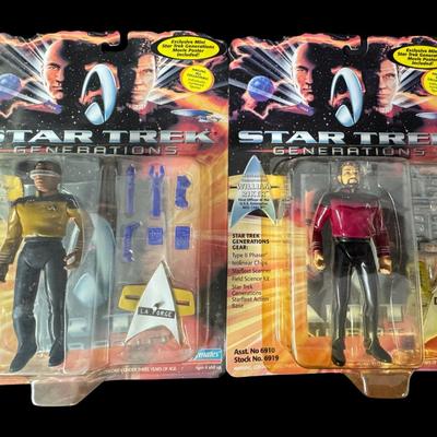 Star Trek Generations 4 1/2 Inch Action Figure Assortment
