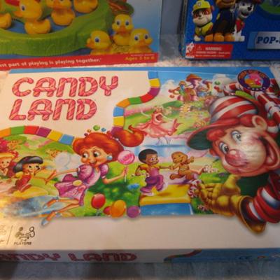 Sale Photo Thumbnail #85: New Paw Patrol Pop-Up & Memory Match game, Lucky Ducks Game Candyland Game, see pictures