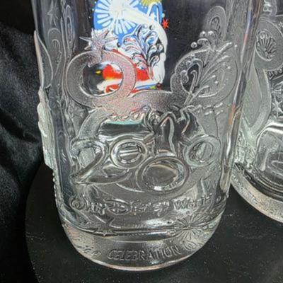 Disney “Sorcerer Mickey” Walt Disney World Millennium Celebration Collector Pair of Glasses (2000)