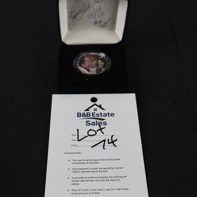 JFK Half Dollar Family Colorized Coin