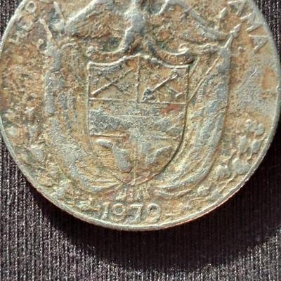 1979 Panama 1/4 Balboa coin