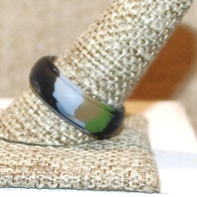 Size 11 Camouflage Color Style ALL RUBBER Ring (1.4g)