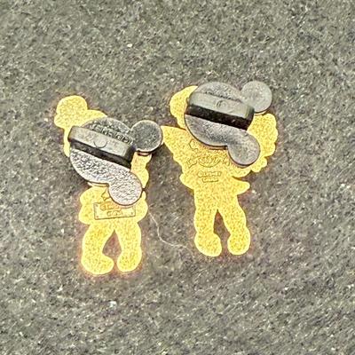Pair of Disney Trading Pins, Toddler Cinderella and Toddler Tinker Bell