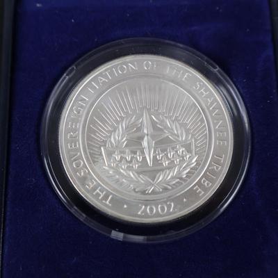 2002 Chief Tecumseh Silver Dollar