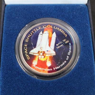 Space Shuttle Columbia Commerative Coin