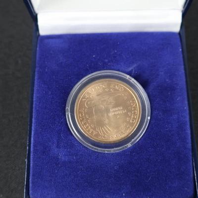 2000 Sacagawea Coin in Color