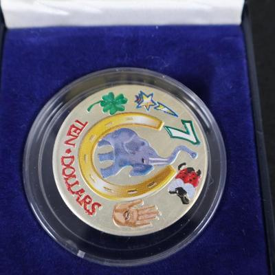 Lucky $10 Coin Liberia