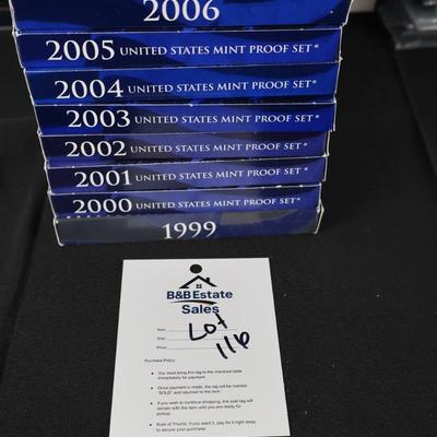US Mint Proof Sets