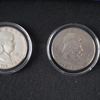 Franklin Halves - Lot (12)