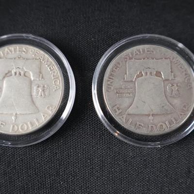 Franklin Halves - Lot (12)