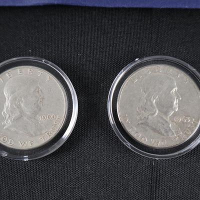 Franklin Halves - Lot (12)