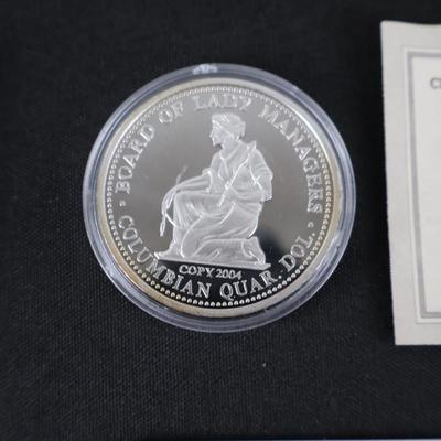 Reproduction Coins With Genuine Gold Coin