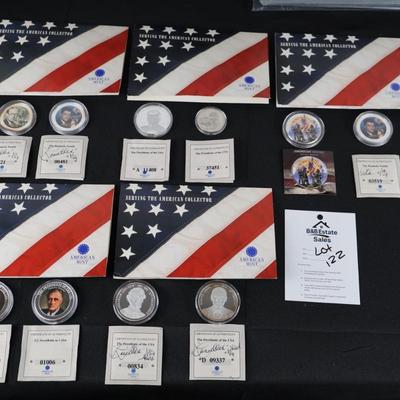 Assorted Coins/Commertaives - Silver & Non Silver