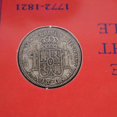 America’s First Silver Dollar – 1772–1821” replicas