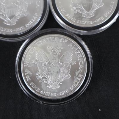 Commerative Silver Coin Lot (5) 1 oz Each