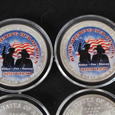 Commerative Silver Coin Lot (5) 1 oz Each