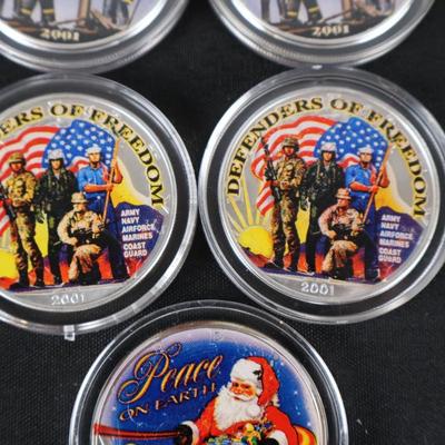 Commerative Silver Coin Lot (5) 1 oz Each