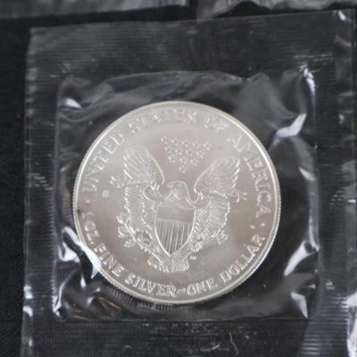 Silver American Eagles Lot (3)
