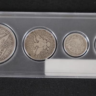 Coins in case Lot (2)