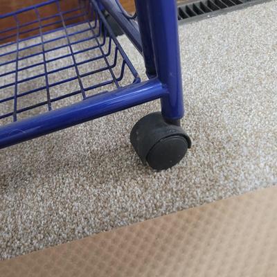 Sale Photo Thumbnail #569: 54" tall, 24" wide and 12" deep.
Store all the items you'll buy at this auction
Top flips backwards so one shelf has a back to it.