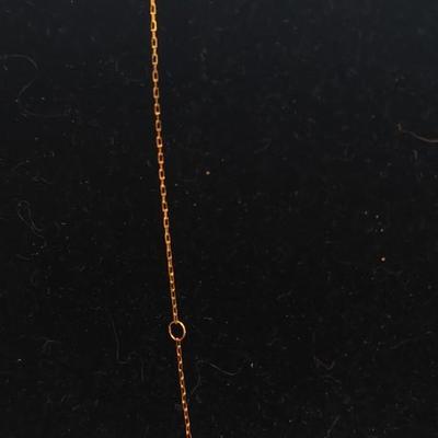 18kt Solid Gold Chain 18"