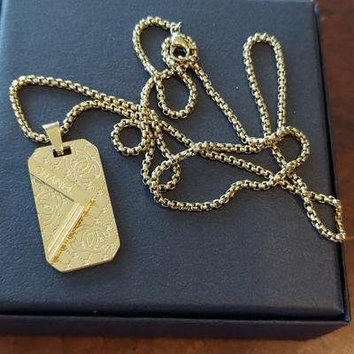 Chanel Name Necklace