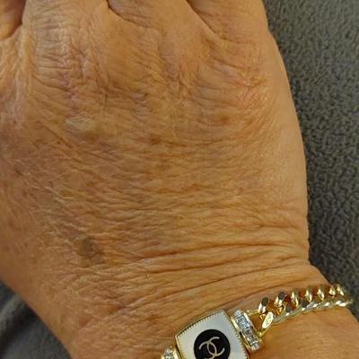 Christian Dior Giraffe Diorable Stacked Ring Metal with Crystals