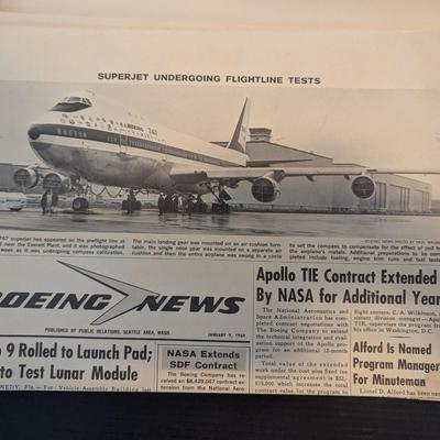 1960's Boeing News Papers