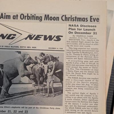 1960's Boeing News Papers