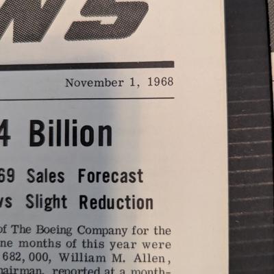 1960's Boeing Atlantic Test Center News