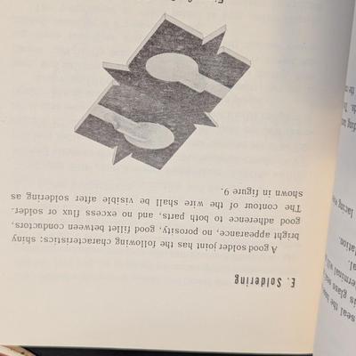 1960's Reliable Electrical Connections Handbook & Apollo Sticker