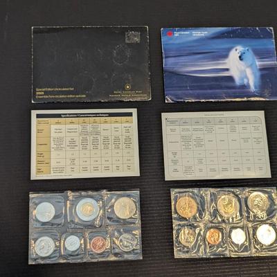 Royal Canadian Mint 7 Coin Sets