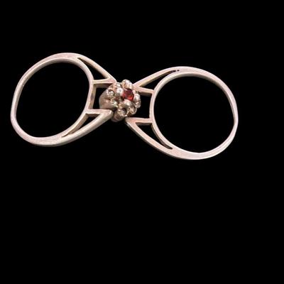 Sale Photo Thumbnail #523: Flip Ring, Rhinestone Pin, and WHS 52 Pin