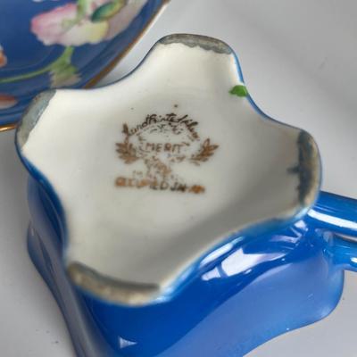 Lovely blue occupied Japan teacup