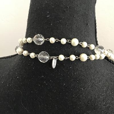 Beautiful very nice Jewel, kade, pearl, and crystal bead layering necklace