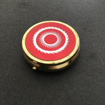 Vintage pill, trinket box