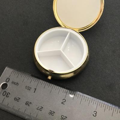Vintage pill, trinket box