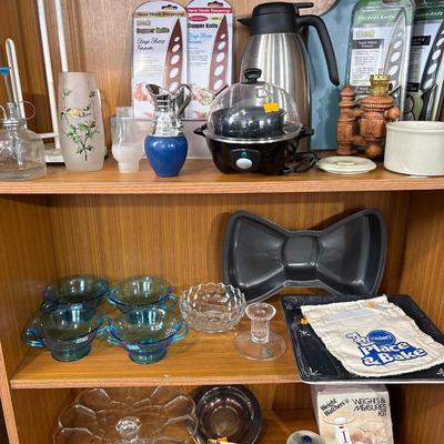 Sale Photo Thumbnail #308: Hard-boiled egg mix, new knives, carafe, and more