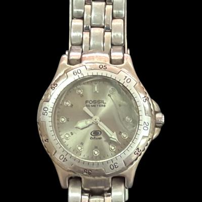 Sale Photo Thumbnail #584: Set of three Watches NON TESTED NON WORKING   Fossil, Pulsar, Wenger