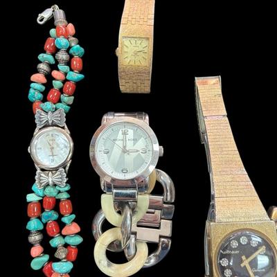 Sale Photo Thumbnail #590: Lot of Assorted Watches NON TESTED NON WORKING
