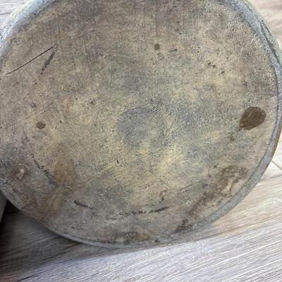 Sale Photo Thumbnail #523: No apparent cracks. Small slice or imperfection on top of jug. See pictures