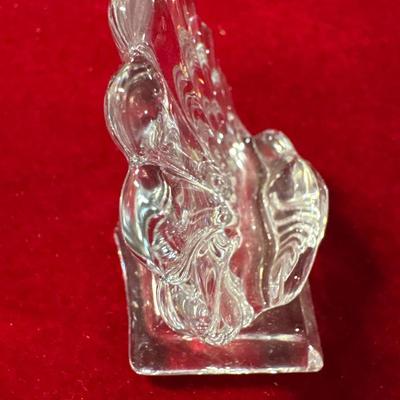 Set of eight Baccarat place card holders!