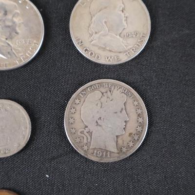 Mixed Coin Lot - Mostly Silver (13)