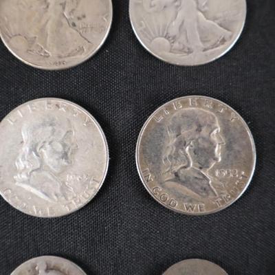 Mixed Coin Lot - Mostly Silver (13)