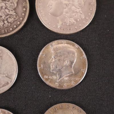 Mixed Coin Lot - Mostly Silver (13)
