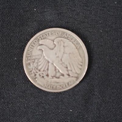 1935 Walking Liberty Half